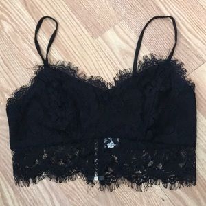 Missguided Lace Crop Top